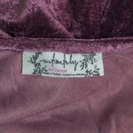 Free People  All Night Velvet Tunic Tank Fig Jam (Purple) XS New Photo 4