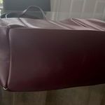 THEMOIRè Kore Vegan Nappa Quilted Tote, Made in Italy, Burgundy, New w/Tag $490 Photo 8