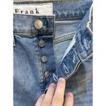 Frank & Eileen  The Monaghan Raw Hem Crop Straight Distressed‎ Mom Jeans Size 24 Photo 5