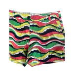 Crown & Ivy  Multicolor Wave Shorts Size 10 Photo 3