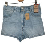 Levi's  Womens High Waisted Mom Shorts Relaxed Fit Size 30 100% cotton Photo 0