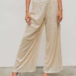 Cider SEQUINS MID WAIST STRAIGHT LEG TROUSERS Photo 2