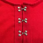 Love Streak Vintage Y2K 90s  Red Crop Top Corset Photo 7