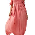 Forever 21 smocked off shoulder maxi dress Photo 3