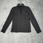 The North Face The Fleece Womens Small Gray 1/4 Zip Sweatshirt Outdoors Hiking Photo 1