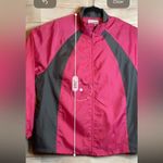 The Paragon Long Sleeve Pink & Gray Windbreaker Size 1X jacket sweater Photo 9
