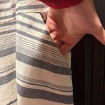 Francesca's  Striped Mini Dress White Blue Photo 1