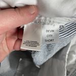 Ann Taylor  Devin City Shorts in Blue/White Pinstripe Seersucker Size 6 Photo 7