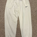 Nike White  Sweatpants Photo 0
