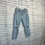 Levi's Levi’s Denizen Mid Rise Boyfriend Jeans Light Wash Distressed Ripped Women’s 14 Photo 1