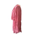 Joie  Women's Red Polka Dot Long Sleeve‎ Dress Button Front Casual Photo 3