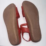 Baretraps Janus Gorpcore Red Strappy Faux Leather Flat Adjustable Sandals Sz 10 Photo 8