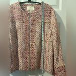 Etcetera  Multicolor Tweed Blazer, Size 6 Photo 7