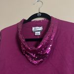 The Look Randolph Duke Tank Top Sz L Sequins Silk Blend Career Holidays Worship Purple Size L Photo 1