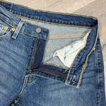 Levi's Levi’s 514 Custom Crop Straight Leg Mid Rise Jeans Blue Size 30 Photo 4