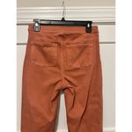 Spanx  Size Medium Coral Melon Orange Jean-ish Ankle Leggings Jean Look Slimming Photo 3