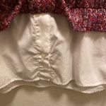 margaret o'leary Knit Marled Sweater With Built-In Dress Shirt Hem Size S Photo 3