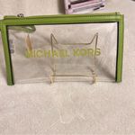 Michael Kors Jet Set Travel Large Clear Vinyl Wristlet Photo 2