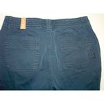 prAna New NWT Womens 12 Pants Sancho Slim Organic Dark Sky Blue Hike Climb Walk Photo 3