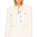 ASTR The Label Covina Tweed Button Photo 0