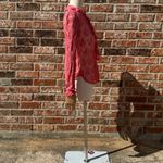 90s Gemilli sheer pink lace button down top with pearly buttons / size XS / EUC Photo 8