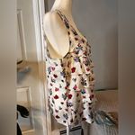 Vintage Silk Floral Cottage core Coquette Forever21 Top Large Photo 3