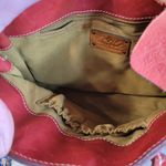 Patricia Nash VIENNA SATCHEL Burnt Coral Leather Tote Shoulder Bag Photo 8