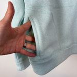 Vineyard Vines  Light Blue Quarter Zip Pull Over Fleece Sweater Size Medium Teal Photo 1