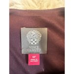 Vince Camuto Plum Purple Sheath Sweater Dress Flare Bell Tiered Sleeve. 6 P Photo 7