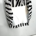 Nike Vintage Challenge Court Dri Fit Tennis Dress White & Black Stripe XS Photo 1