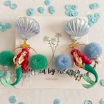 The little mermaid earrings Red Photo 0