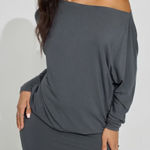 Garage Long Sleeve Banded Bottom Dress  Photo 0