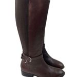 Ralph Lauren Meranda Boots Womens 6B Brown Leather Riding Quite Luxury Academia Photo 4