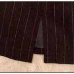 Investments 002-001  Skirt Women's Size 8 Black‎ Pinstripe medium office work Photo 5
