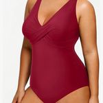 One Piece Yonique Plus Size Swimsuit Bathing Suits for Women Tummy Control Dlimm Photo 3