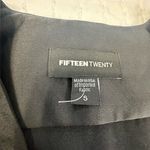 Fifteen Twenty NWOT  Elegant Black V-Neck Blouse With Bell Sleeves Photo 5