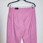 Crown & Ivy  Pink Pull-on Ankle Pants NWT Size 8 Preppy Pink Pants Photo 5