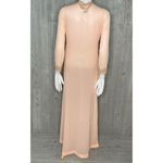 Emilio Pucci Vintage  nightgown with full lace & button front and pockets petite Photo 10