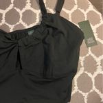 Wild Fable NWT Black One Shoulder Crop Top summer boho festival beach cropped Photo 8