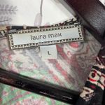 Laura Max‎ Women's Maxi Dress L Multicolor Paisley Print V Photo 10