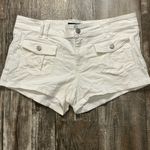 Aeropostale  Women's White Cargo Shorts Size 12 Photo 10