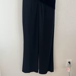Ralph Lauren NWT Lauren Velvet Straight Leg Jumpsuit Black 2 Photo 8