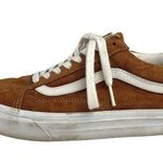 Vans  Old Skool Brown Suede Leather Low Top Lace Skateboarding Sneakers Shoes 10 Photo 0