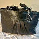 Coach Black Leather Handbag Photo 0