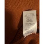 Elie Tahari Elie  Rust‎ Orange Crewneck Fitted Pullover Sweater Size Small Photo 4