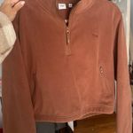 Aritzia TNA Cropped 1/4 Zip Sweatshirt Photo 0