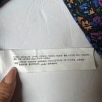 ZARA  Mini Dress | Boho Floral Print | Women’s XS | Shoulder Pads | Long Sleeve Photo 4