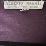 Alberto Makali  Animal Print Open Cardigan Women's Purple Size Medium? Photo 2