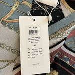 ASOS #10 NWT! Women’s Scarf Print Midi Dress By Vila Clothing (from ), Sz: 40 Photo 3