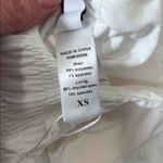 ANDIE The Rye Bikini Top swimsuit sugar smocked off- white size XS NWT Photo 4